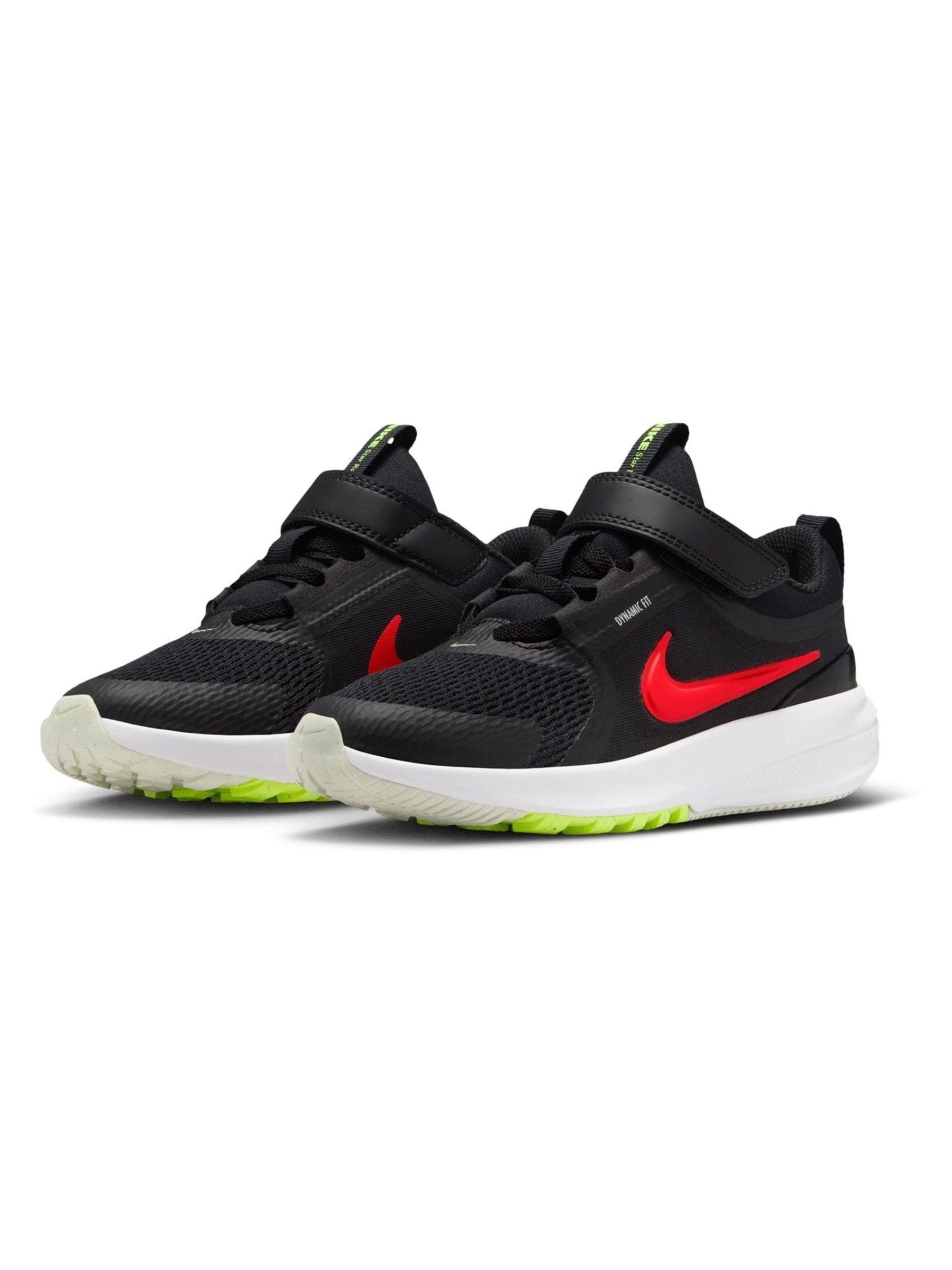 Nike Black/Red Volt Junior Star Runner 5 Trainers image 4
