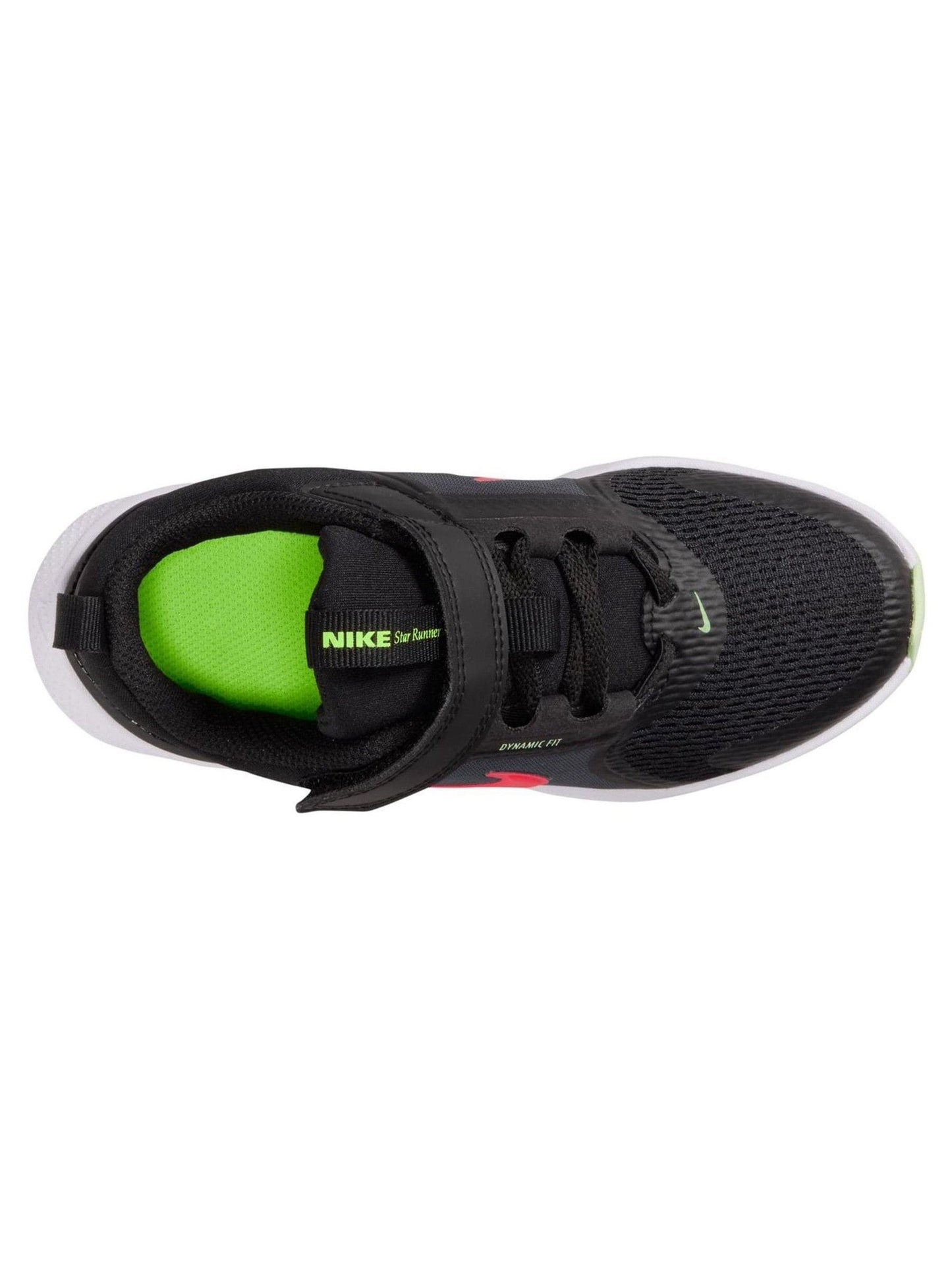 Nike Black/Red Volt Junior Star Runner 5 Trainers image 6
