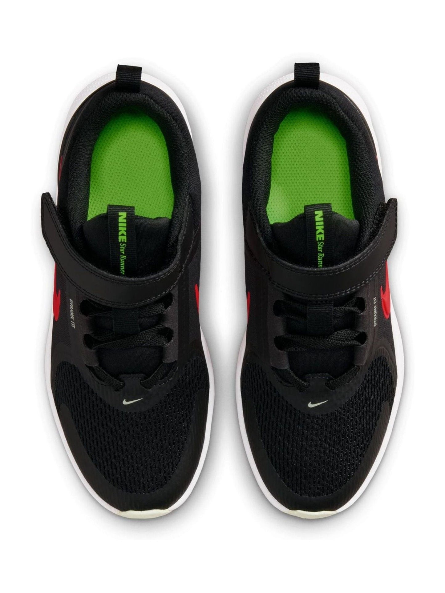 Nike Black/Red Volt Junior Star Runner 5 Trainers image 9