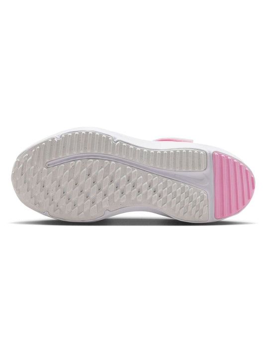 Nike White/Pink Junior Cosmic Running Trainers image 2