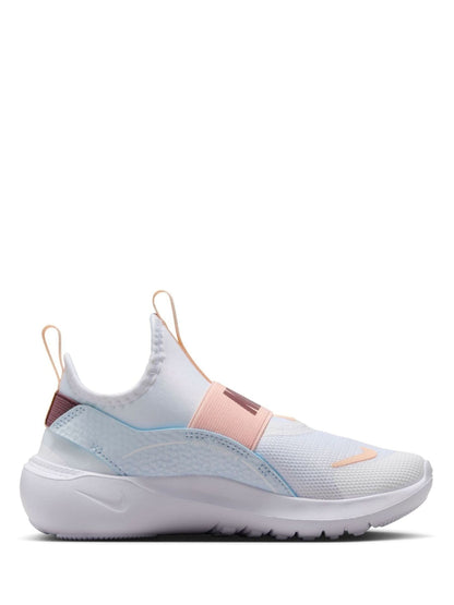 Nike White Peach Junior Flex Runner 4 Trainers image 3