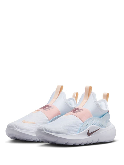 Nike White Peach Junior Flex Runner 4 Trainers image 5