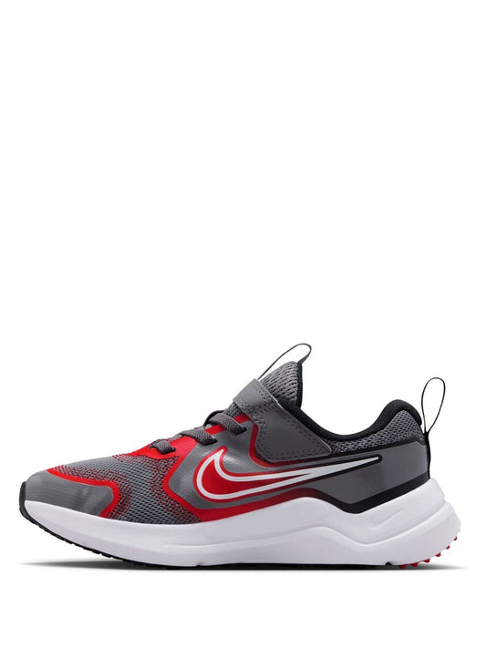 Nike Grey Red Junior Cosmic Running Trainers image 2
