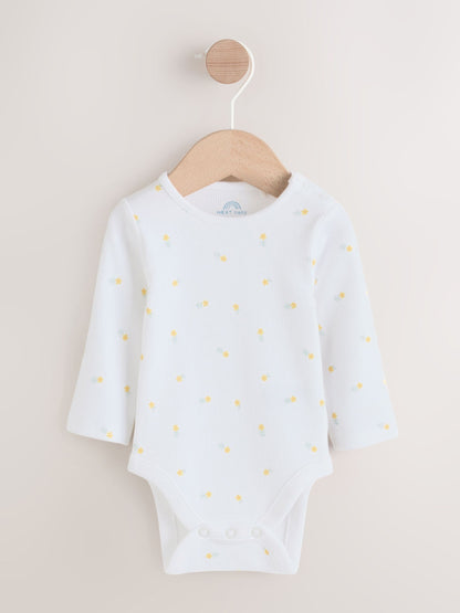 Denim Dungarees and Long Sleeve Bodysuit Set 2 Piece (0mths-3yrs) image 3