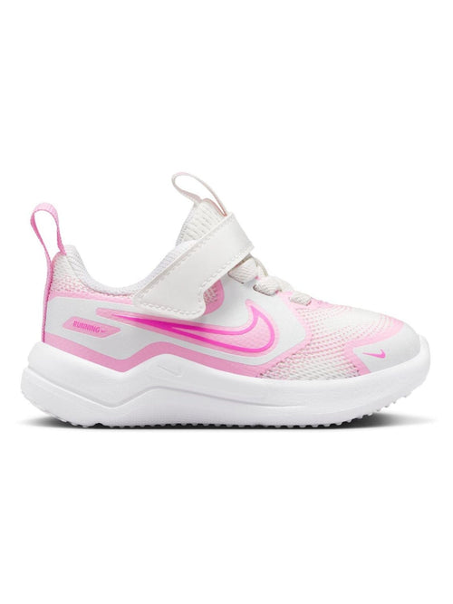 Nike White/Pink Infant Cosmic Running Trainers image 1