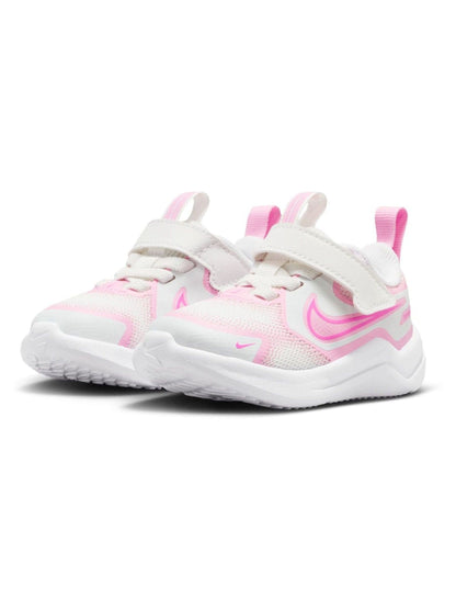 Nike White/Pink Infant Cosmic Running Trainers image 5