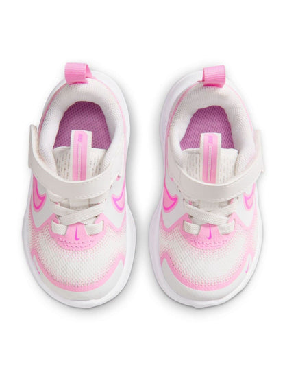 Nike White/Pink Infant Cosmic Running Trainers image 6