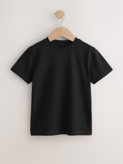 Dsiney Kidz - Black Regular Fit Short Sleeve T-Shirts 3 Pack (3-16yrs) image 2