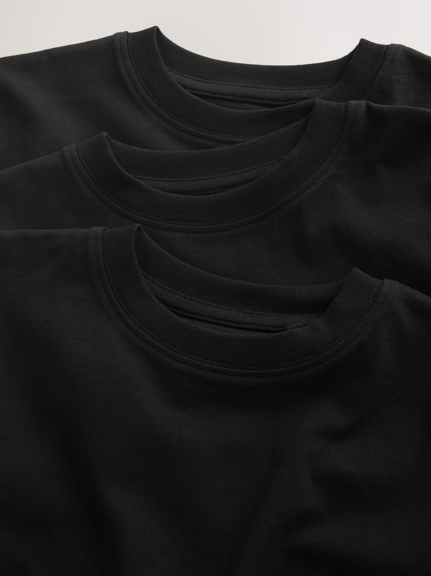 Dsiney Kidz - Black Regular Fit Short Sleeve T-Shirts 3 Pack (3-16yrs) image 4