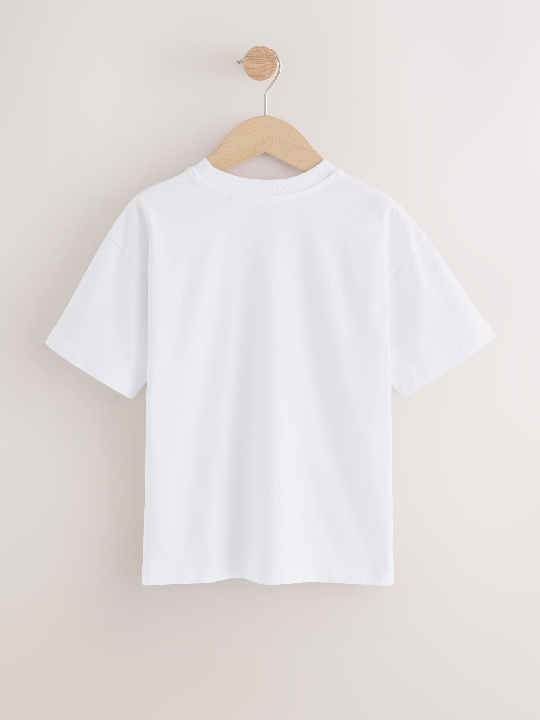 Dsiney Kidz - White Relaxed Fit Short Sleeve T-Shirts 3 Pack (3-16yrs) image 3