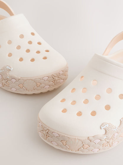 Cream Light Up Clogs image 5