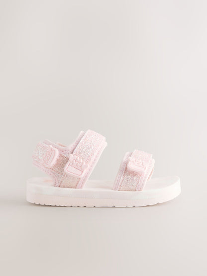 Dsiney Kidz - Pink Glitter Trekker Sandals image 3