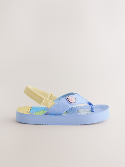 Blue Peppa Pig Flip Flops image 2