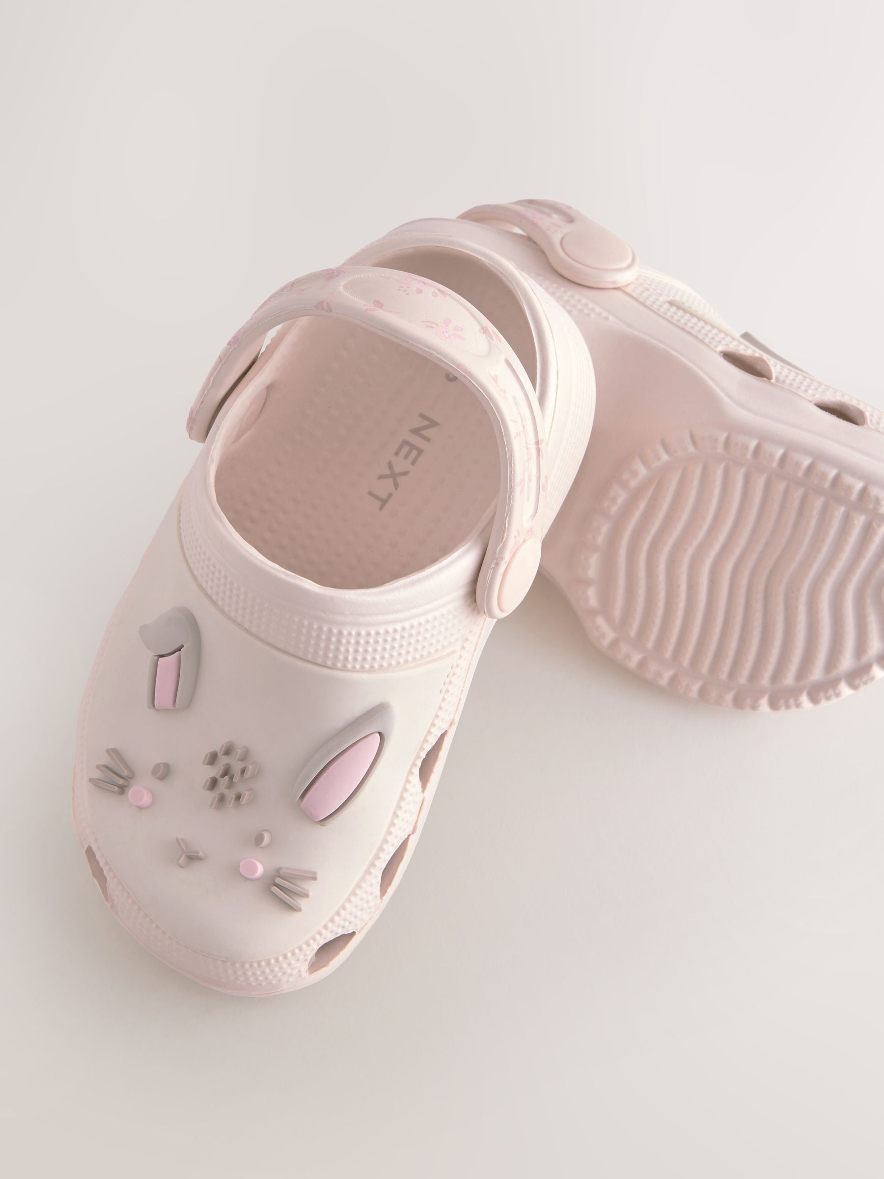 Pink Bunny Standard Fit (F) Character Clogs image 3