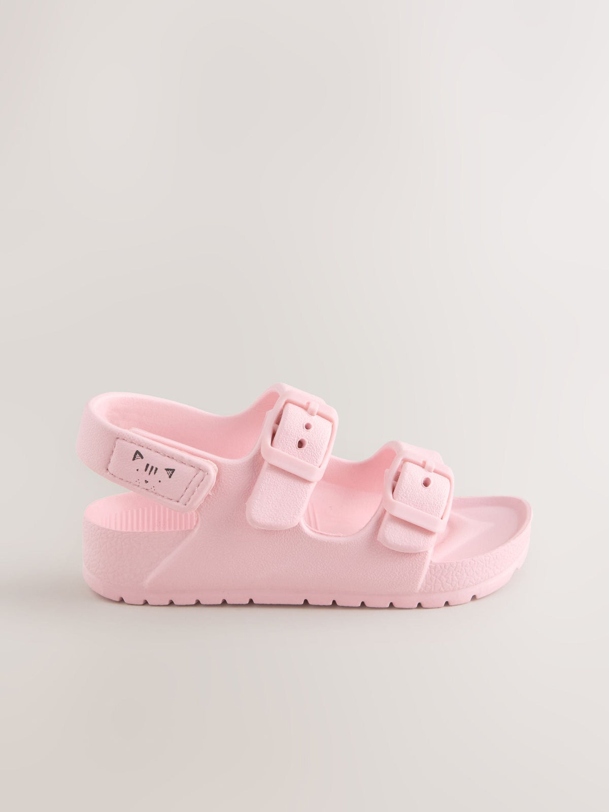 Pink Double Buckle Eva Sandals image 2