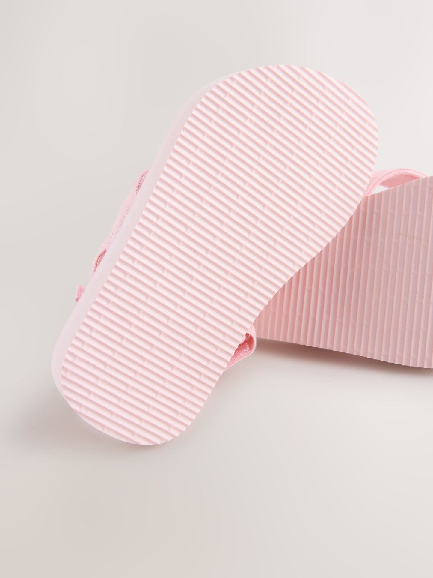 Pink Strawberry Flip Flops With Back Strap image 4