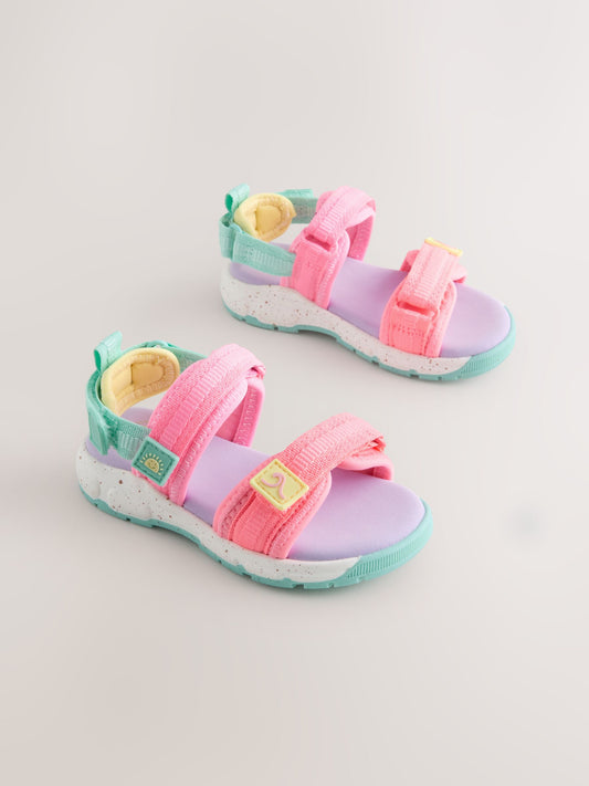 Multi Bright Trekker Sandals image 1