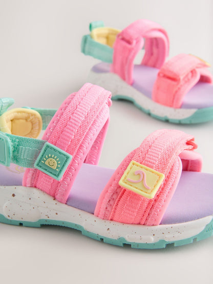 Multi Bright Trekker Sandals image 3