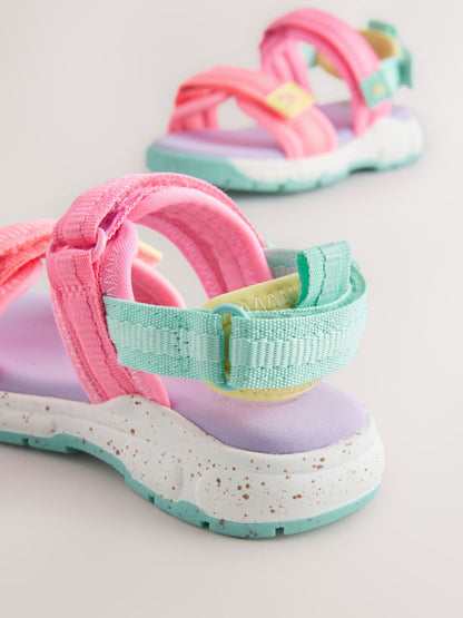Multi Bright Trekker Sandals image 4