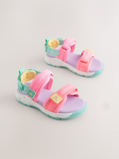 Multi Bright Trekker Sandals image 1