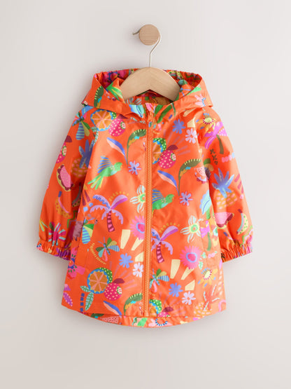 Dsiney Kidz - Orange Character Shower Resistant Printed Raincoat (3mths-7yrs) image 5