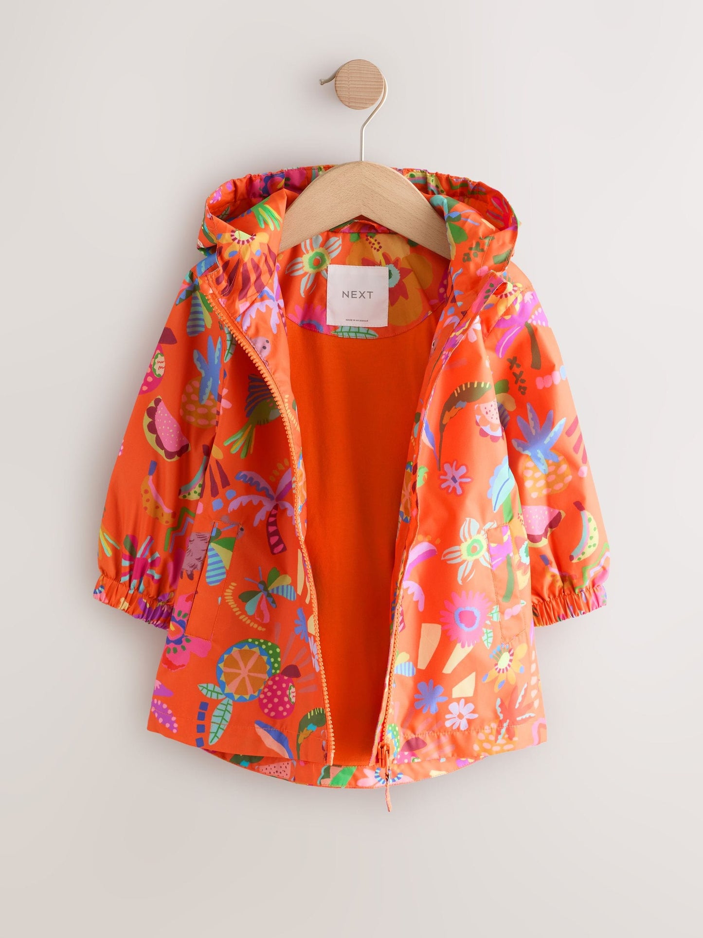 Dsiney Kidz - Orange Character Shower Resistant Printed Raincoat (3mths-7yrs) image 6