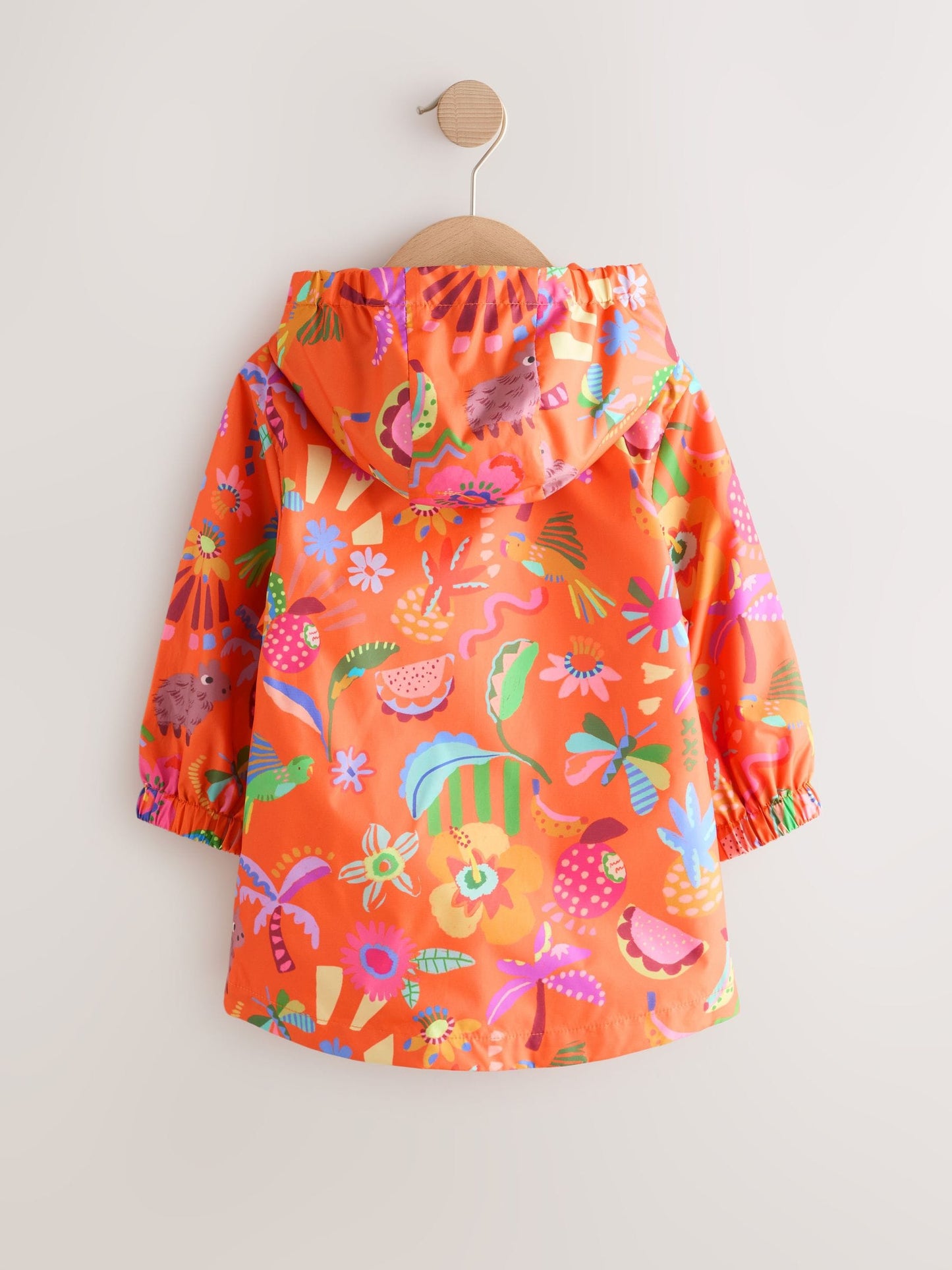 Dsiney Kidz - Orange Character Shower Resistant Printed Raincoat (3mths-7yrs) image 7