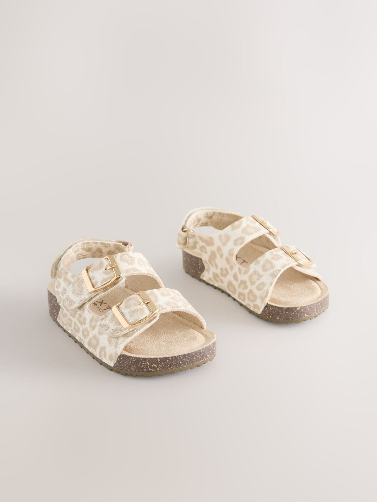 Animal Standard Fit (F) Double Buckle Cushioned Footbed Sandals image 1