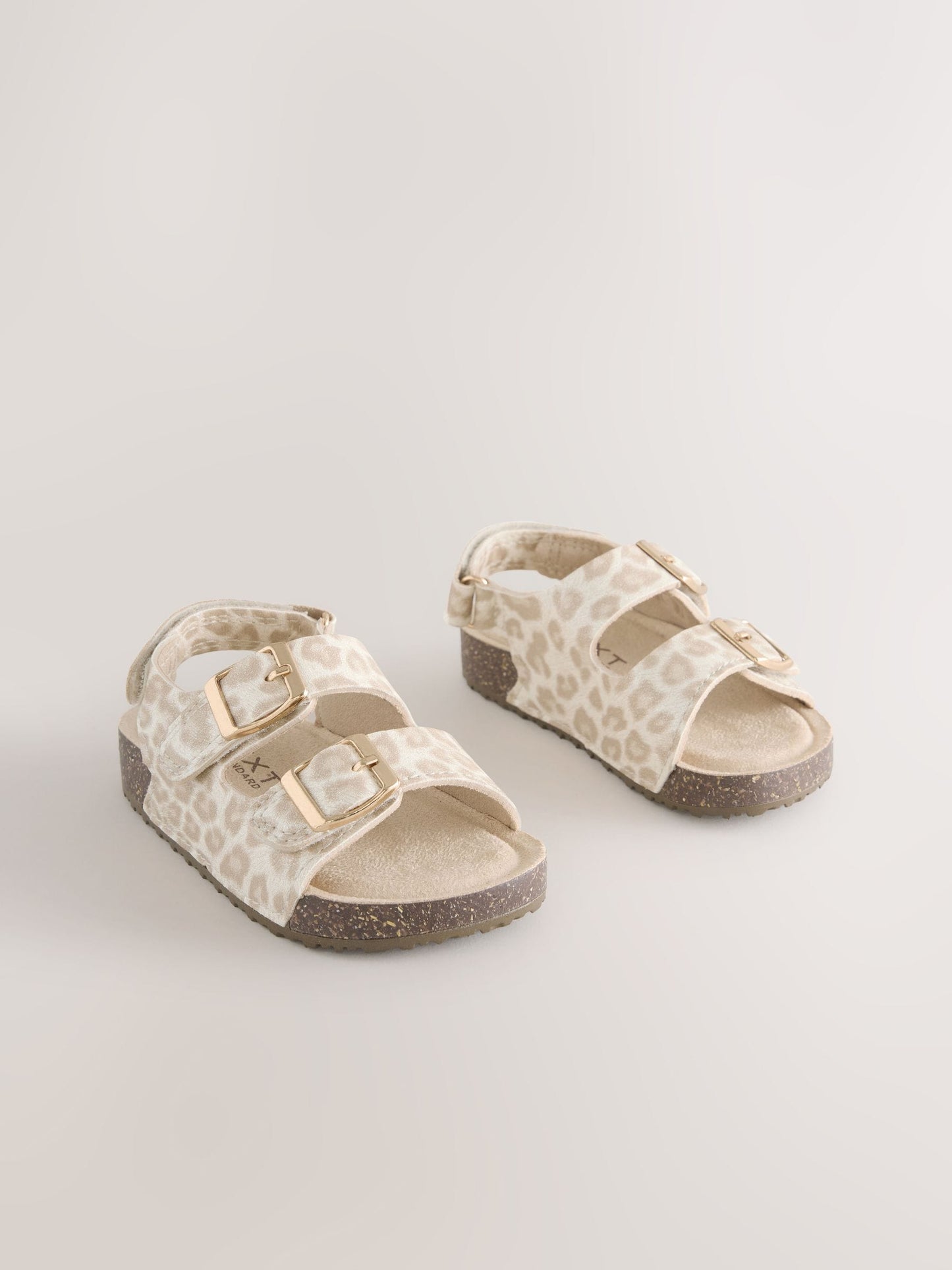 Animal Wide Fit (G) Double Buckle Cushioned Footbed Sandals image 1