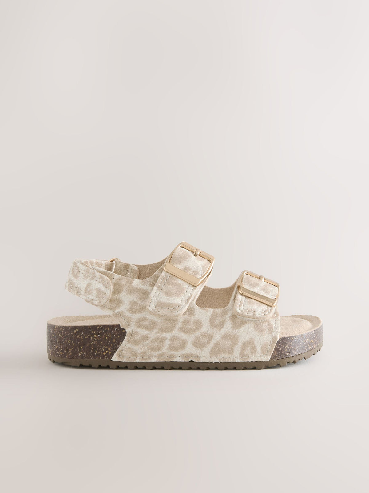 Animal Wide Fit (G) Double Buckle Cushioned Footbed Sandals image 2