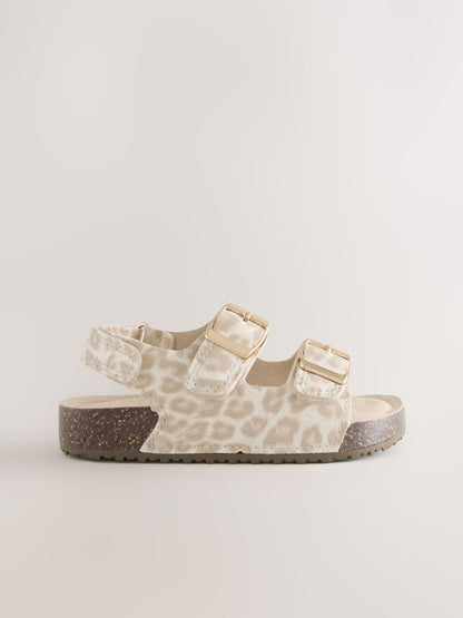 Animal Wide Fit (G) Double Buckle Cushioned Footbed Sandals image 2