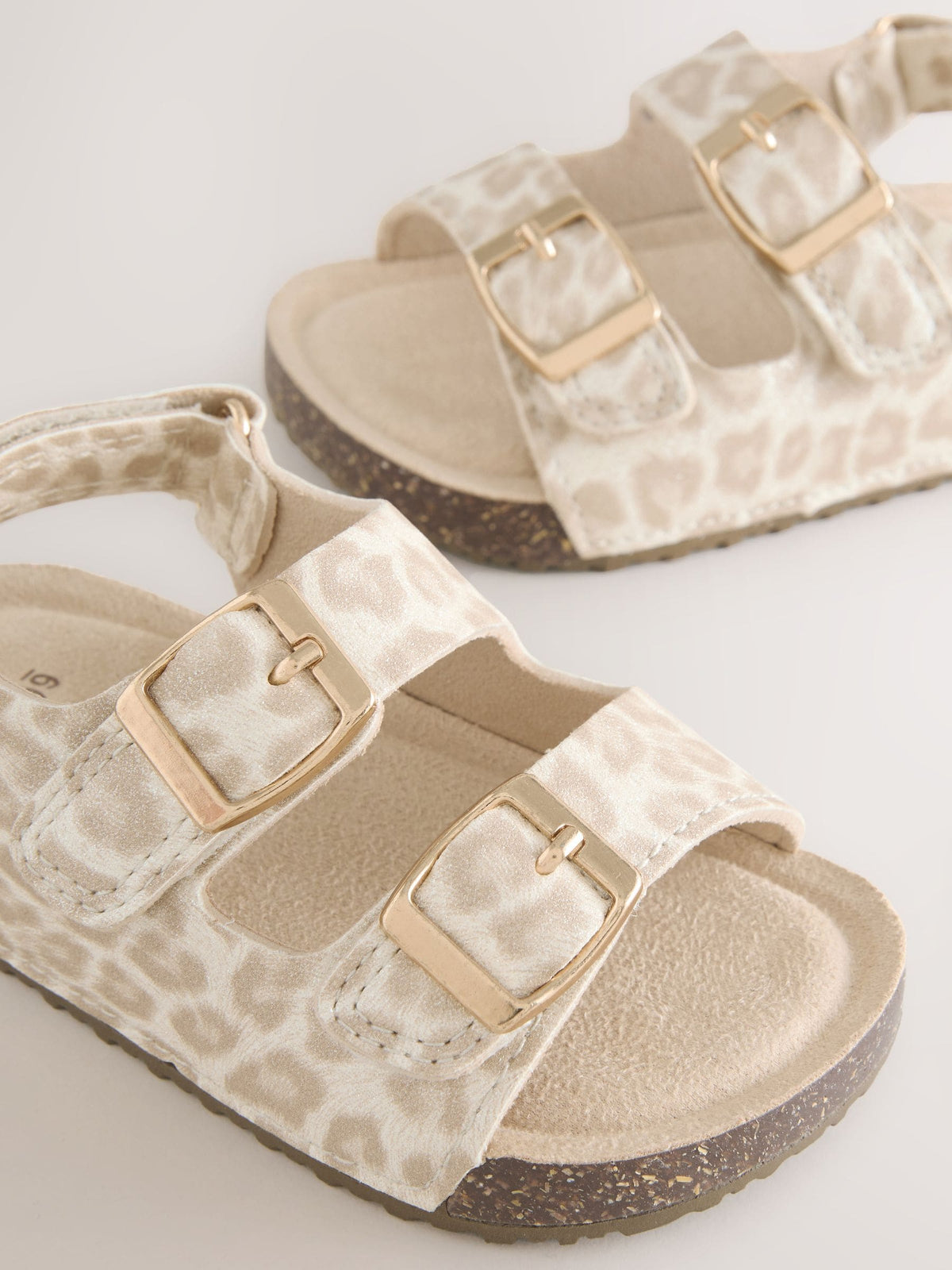 Animal Wide Fit (G) Double Buckle Cushioned Footbed Sandals image 4