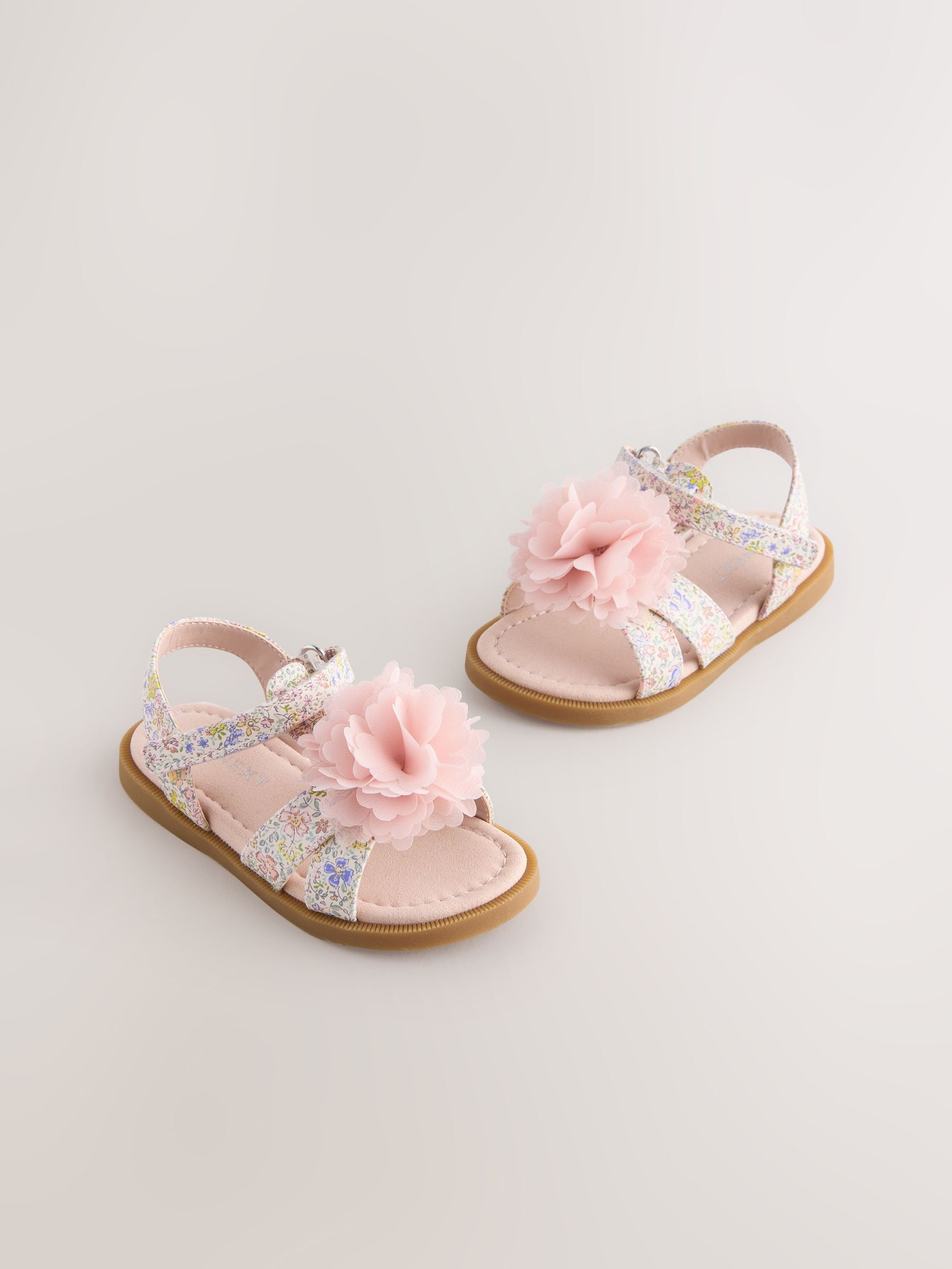 Pink Flower Corsage Sandals image 1