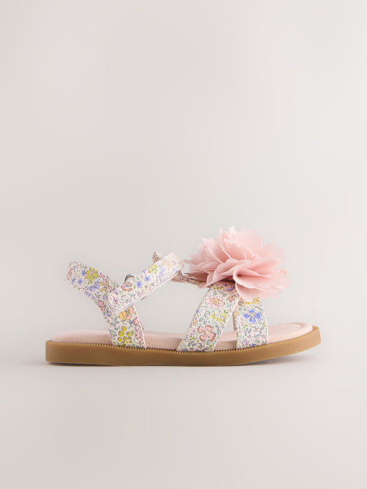 Pink Flower Corsage Sandals image 2