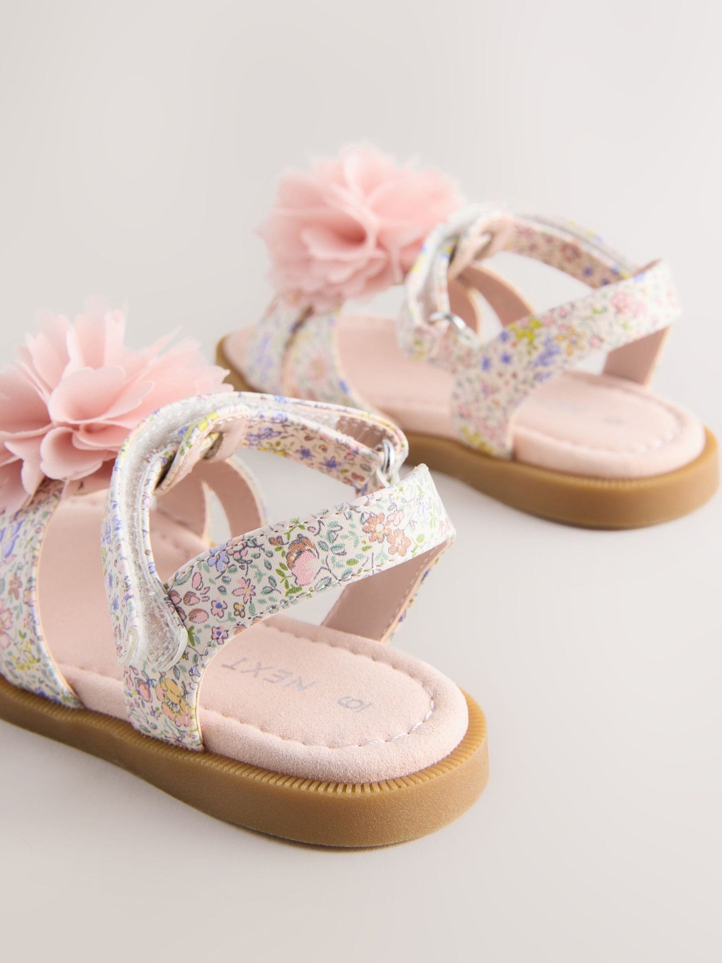 Pink Flower Corsage Sandals image 4