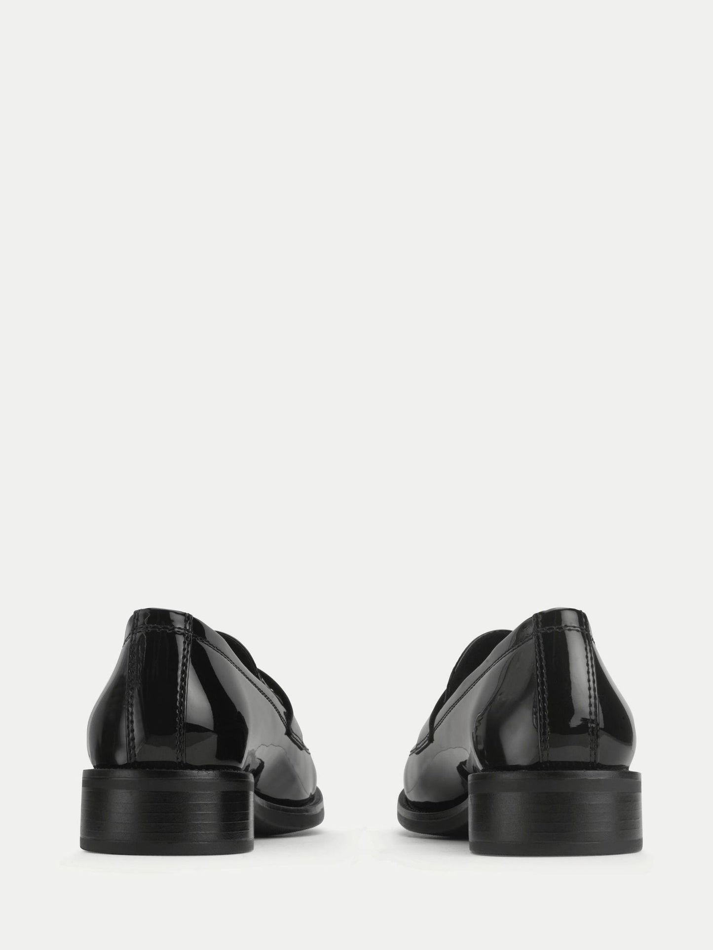 Start Rite Black Patent Milan Loafer Style School Shoes image 3