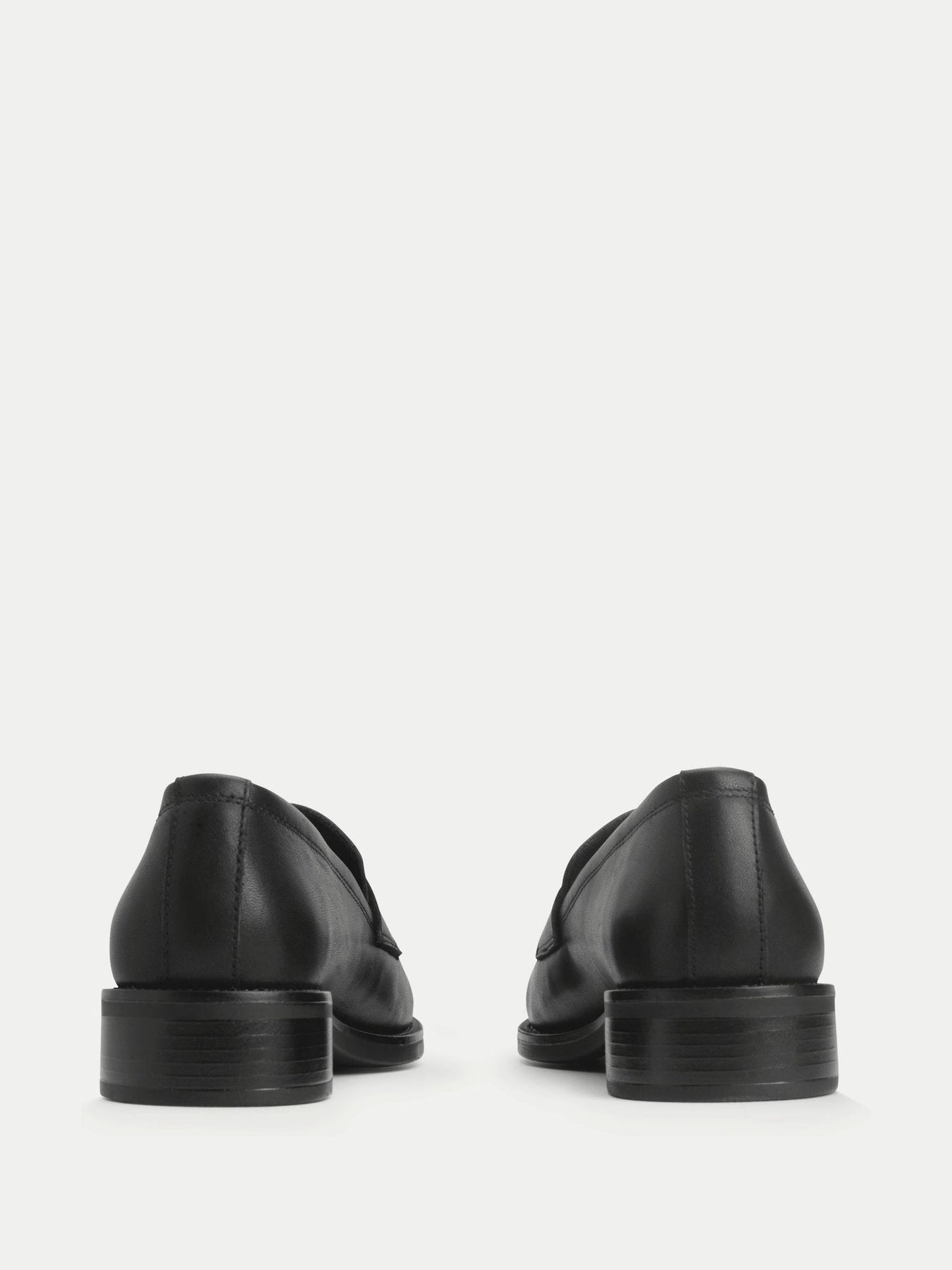 Start Rite Black Leather Milan Loafer Style School Shoes image 3
