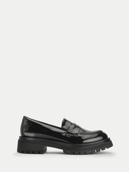 Start Rite Black Patent Paris Slip On Loafer Style Angry Angels Shoes image 3