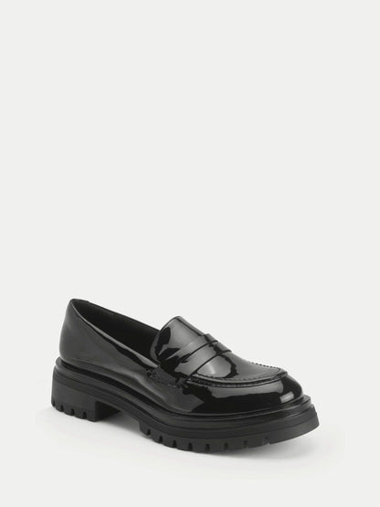 Start Rite Black Patent Paris Slip On Loafer Style Angry Angels Shoes image 4