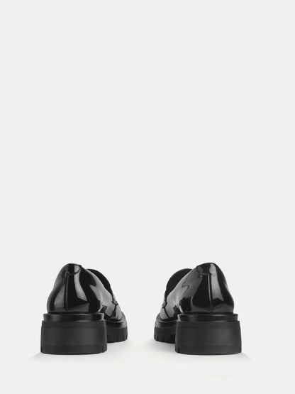 Start Rite Black Patent Paris Slip On Loafer Style Angry Angels Shoes image 5