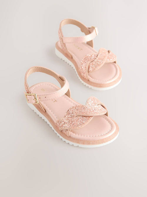 Dsiney Kidz - Pink Occasion Sandals image 1