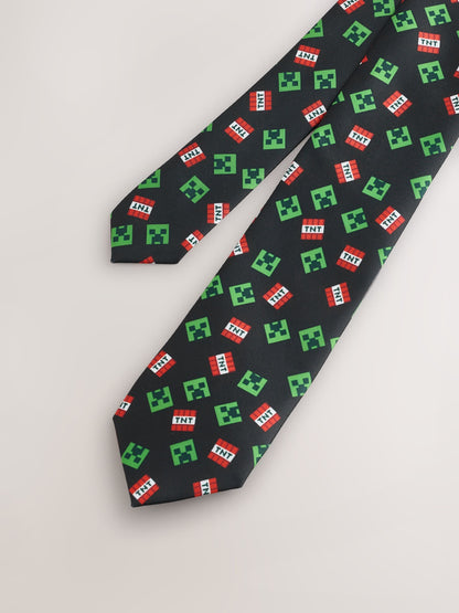 Dsiney Kidz - Black Minecraft Tie (3-13yrs) image 3