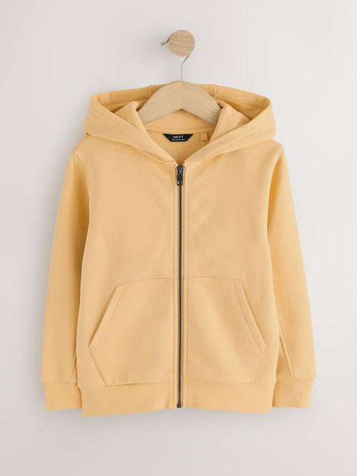 Dsiney Kidz - Yellow Zip Through Sweat Hoodie (3-16yrs) image 1