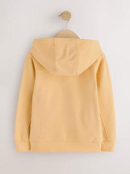 Dsiney Kidz - Yellow Zip Through Sweat Hoodie (3-16yrs) image 2