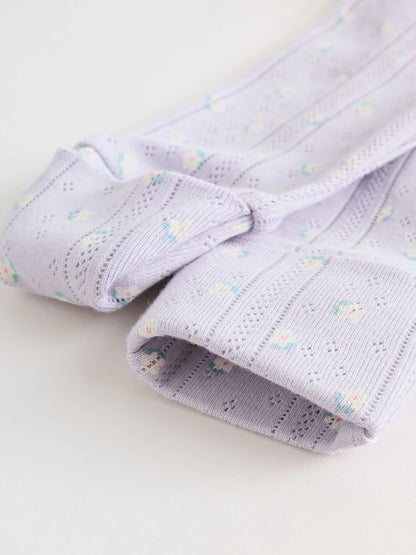 Lilac Purple Baby Sleepsuit 4 Pack (0mths-2yrs)