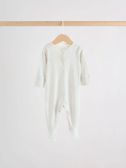 Lilac Purple Baby Sleepsuit 4 Pack (0mths-2yrs)