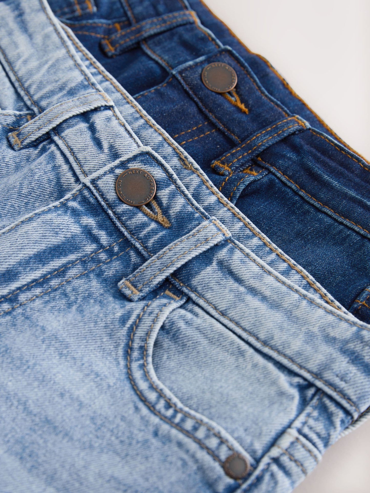 Dsiney Kidz - Dark Blue 2 Pack Denim Shorts (3-16yrs) image 11