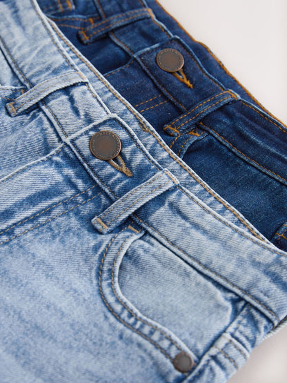 Dsiney Kidz - Dark Blue 2 Pack Denim Shorts (3-16yrs) image 11