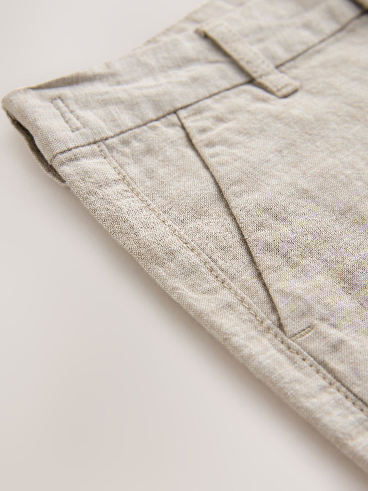 Dsiney Kidz - Stone Linen Blend Regular Fit Chino Shorts (3-16yrs) image 7