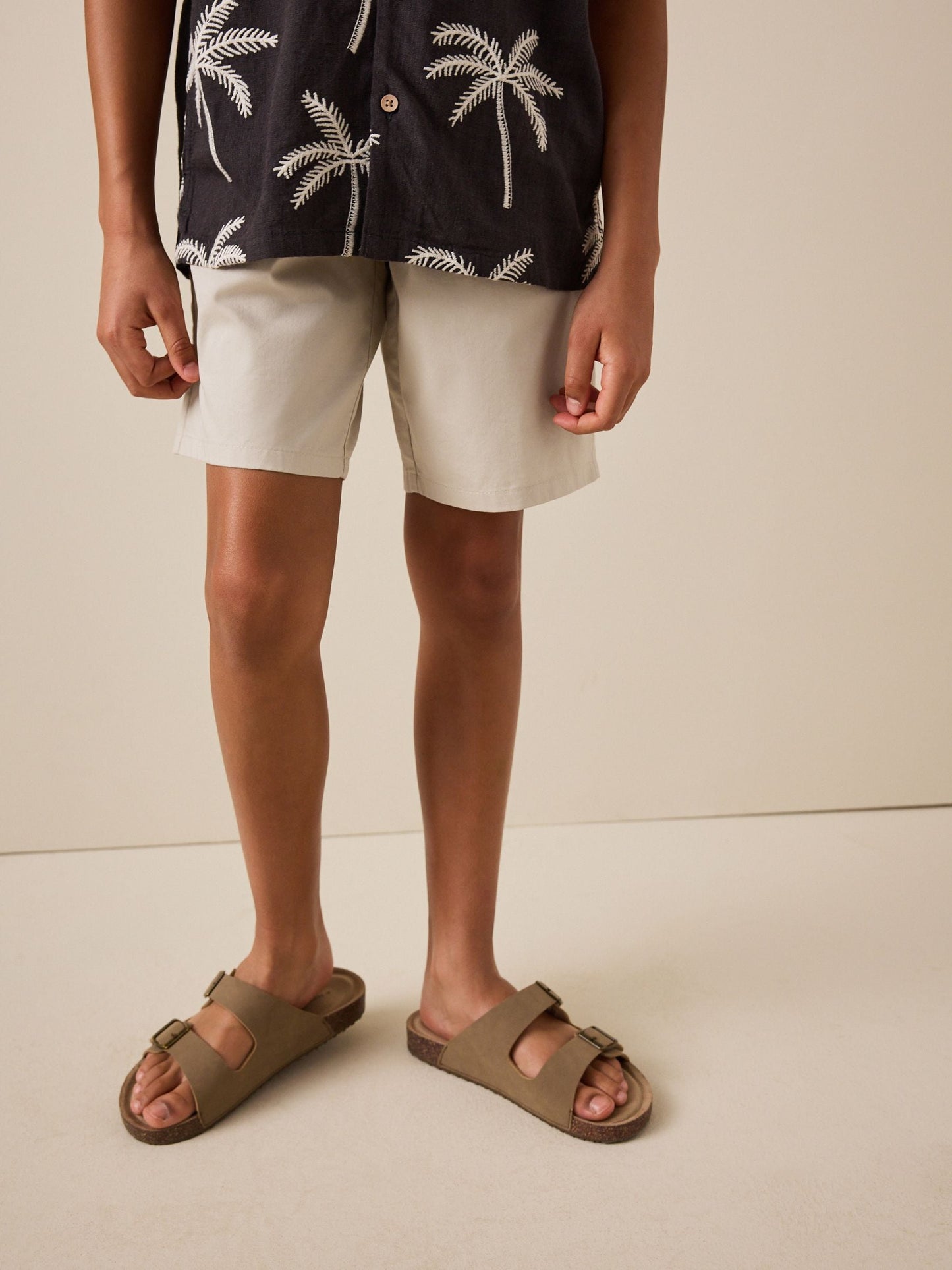 Dsiney Kidz - Natural Light Weight Chino Shorts (3-16yrs) image 1